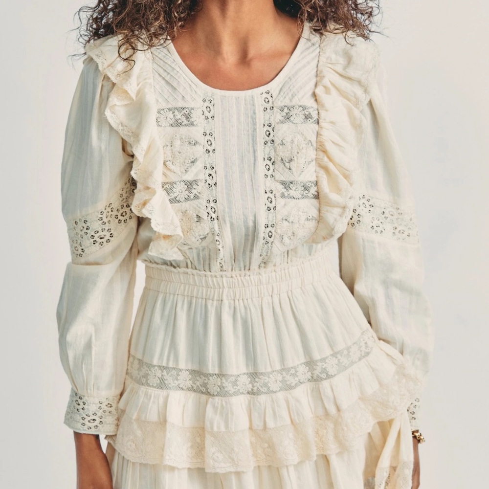 NWT LoveShackFancy Santorini Dress
